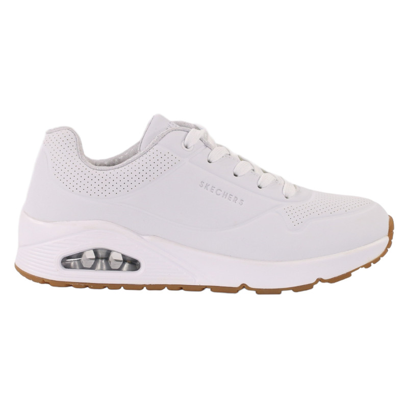Buty młodzieżowe Skechers UNO-STAND 403674L-WHT