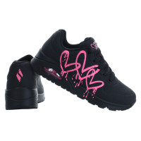 Buty damskie Skechers UNO 177980-BKPK