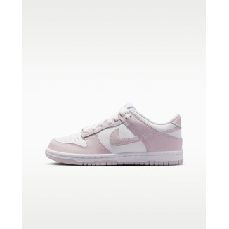 Buty damskie NIKE DUNK LOW White Light Violet (GS) FB9109-128