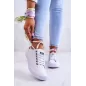 Buty damskie Trampki Damskie Big Star Niskie Białe W274835 Buty damskie Trampki Damskie Big Star Niskie Białe W274835