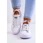 Buty damskie Trampki Damskie Big Star Niskie Białe W274835 Buty damskie Trampki Damskie Big Star Niskie Białe W274835