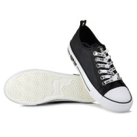 Buty damskie Trampki Big Star Niskie Czarne KK274096