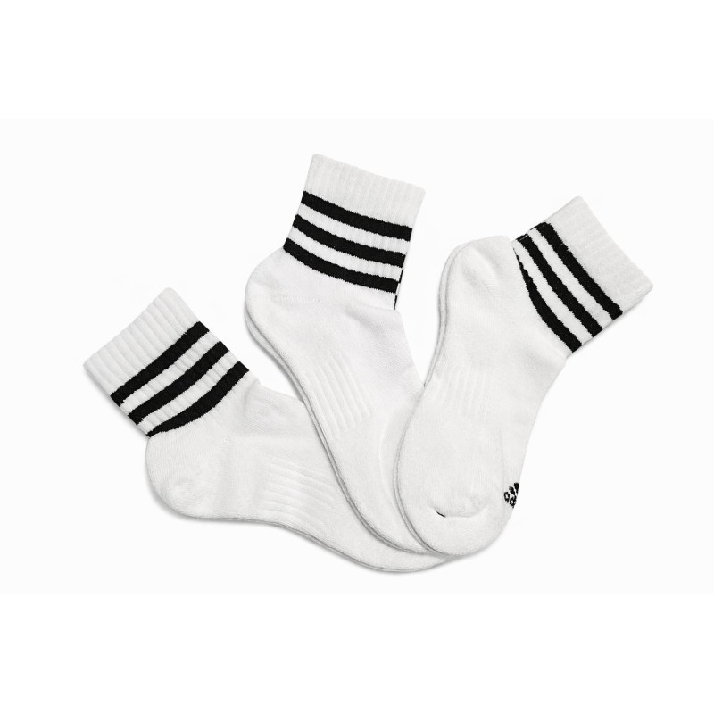 Odzież Skarpety adidas 3-Stripes Cushioned Sportswear Mid-Cut Socks 3P HT3456