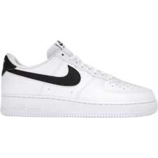 Nike Air Force 1 Low '07 White Black Pebbled Leather