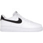 Nike Air Force 1 Low '07 White Black Pebbled Leather