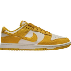 Nike Dunk Low Dark Sulfur Gold Mini Swoosh (Women's)