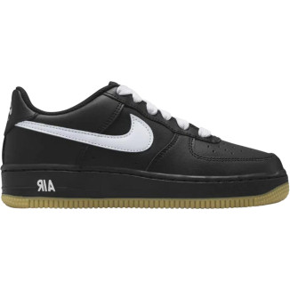 NIKE Air Force 1 LV8 Black/White/Gum (GS)