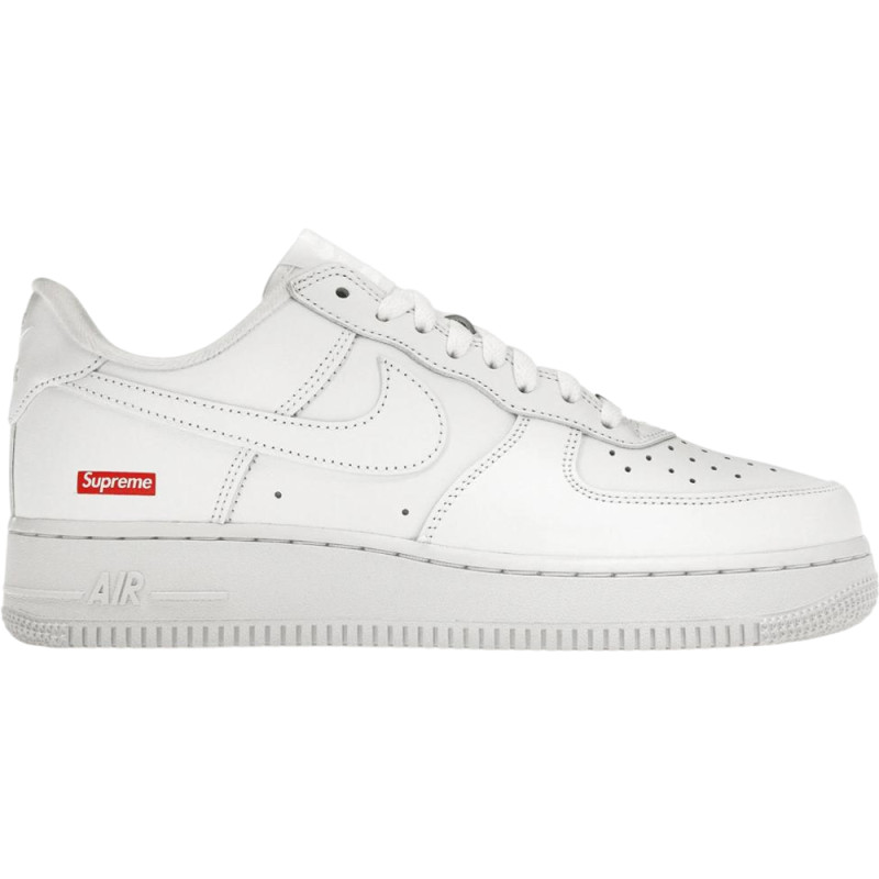 Nike Air Force 1 Low Supreme White Nike Air Force 1 Low Supreme White