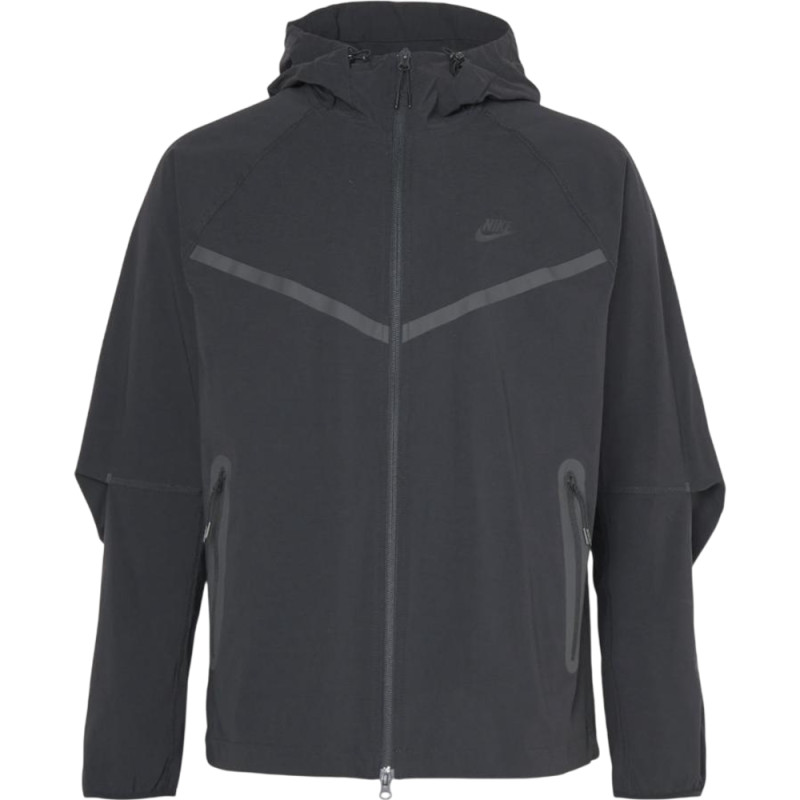 NIKE Tech Woven Windrunner Full-Zip Jacket BLACK NIKE Tech Woven Windrunner Full-Zip Jacket BLACK