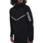 NIKE Tech Fleece Full-Zip Windrunner Black White Reflective