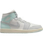 Jordan 1 Mid Football Grey Igloo (Women's) Jordan 1 Mid Football Grey Igloo (Women's)