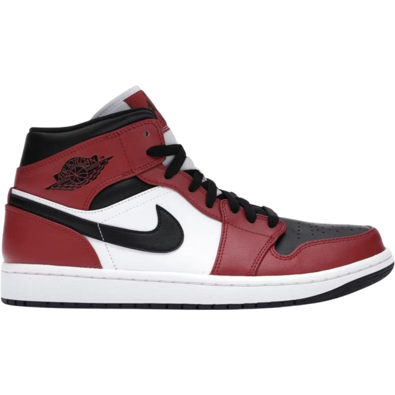 Jordan 1 Mid Chicago Toe Jordan 1 Mid Chicago Toe