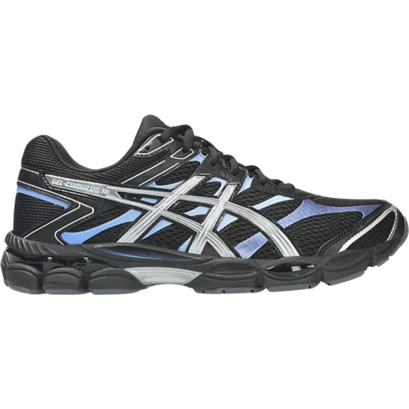 ASICS Gel-Cumulus 16 Black Pure Silver Blue ASICS Gel-Cumulus 16 Black Pure Silver Blue