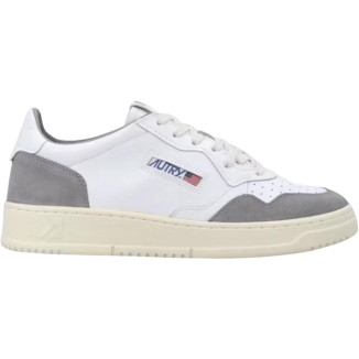 Autry Medalist Leather Low White Vapor