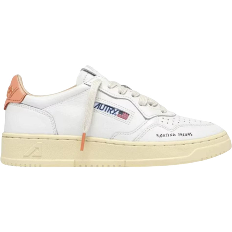 Autry Medalist DL White Peach Pink (Women's) Autry Medalist DL White Peach Pink (Women's)