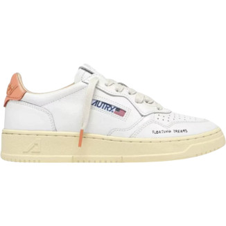 Autry Medalist DL White Peach Pink (Women's)