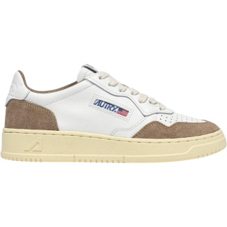 Autry Medalist Low White Antelope (Women's)