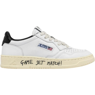 Autry Medalist Low White/Black