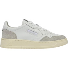Autry Medalist Low White Glitter (Women's)
