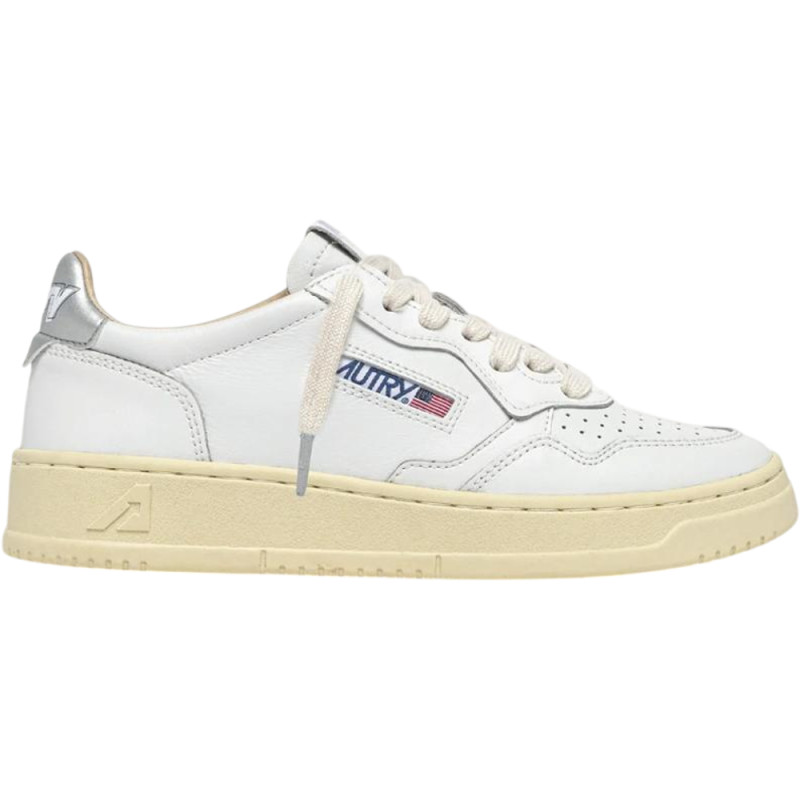 Buty damskie Autry Medalist Low White Silver (Women's)