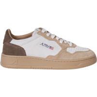 Autry Medalist Low Beige Brown (Women's)