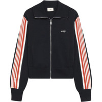AUTRY KNITTED VISCOSE FULL ZIP JACKET WOMAN