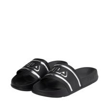 Klapki damskie Fila Morro Bay Logo czarno-szare FFW0102