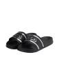 Klapki damskie Fila Morro Bay Logo czarno-szare FFW0102