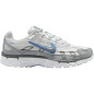 Nike P-6000 White Metallic Silver Blue