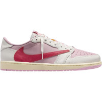 Jordan 1 Retro Low OG SP Travis Scott Sail Tropical Pink