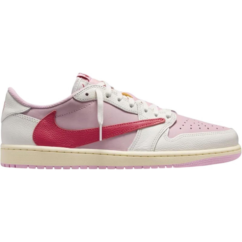Jordan 1 Retro Low OG SP Travis Scott Sail Tropical Pink