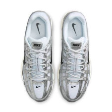 Buty męskie Nike P-6000 White Metallic Silver Flat Silver Black