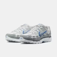 Buty męskie Nike P-6000 White Metallic Silver Blue