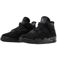 Buty dziecięce Jordan 4 Retro Black Cat (2025) (TD)