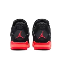 Buty damskie Jordan 4 Retro Black Infrared Barely Volt (GS)