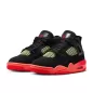 Buty damskie Jordan 4 Retro Black Infrared Barely Volt (GS) Buty damskie Jordan 4 Retro Black Infrared Barely Volt (GS)