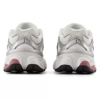 Buty dziecięce New Balance 9060 Bungee Lace White Rosewood Silver (TD)