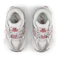 Buty dziecięce New Balance 9060 Bungee Lace White Rosewood Silver (TD)
