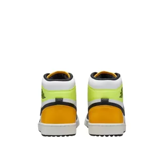 Buty męskie Jordan 1 Retro High G White University Gold Volt Black