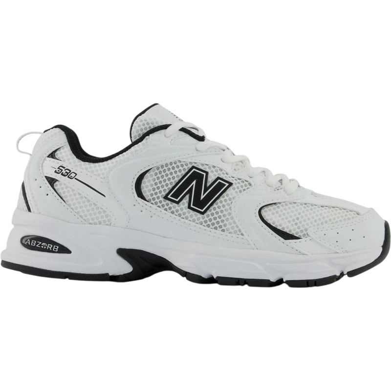 New Balance 530 White Black Details New Balance 530 White Black Details