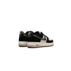 Buty męskie Nike Air Force 1 Low '07 LV8 Black Patent Camo Swoosh