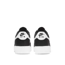 Buty męskie Nike Air Force 1 Low '07 Black White Pebbled Leather