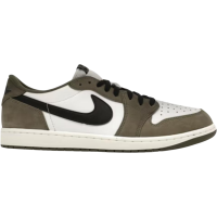 Buty męskie Jordan 1 Retro Low Medium Olive Summit White Sail Black