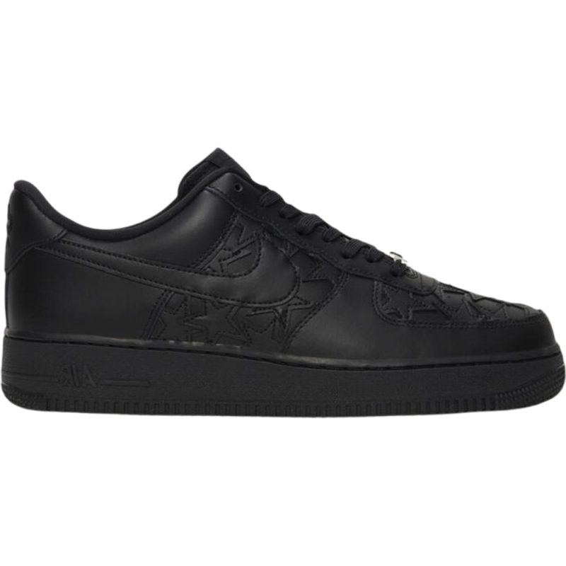 Buty unisex Nike Air Force 1 Low LV8 Triple Black Stars Buty unisex Nike Air Force 1 Low LV8 Triple Black Stars