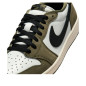Buty męskie Jordan 1 Retro Low Medium Olive Summit White Sail Black Buty męskie Jordan 1 Retro Low Medium Olive Summit White Sail Black
