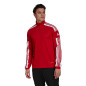 Bluza męska adidas Squadra 21 Training Top czerwona GP6472 Bluza męska adidas Squadra 21 Training Top czerwona GP6472