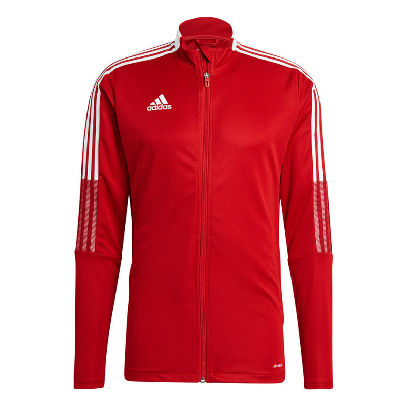 Bluza męska adidas Tiro 21 Track czerwona GM7308 Bluza męska adidas Tiro 21 Track czerwona GM7308