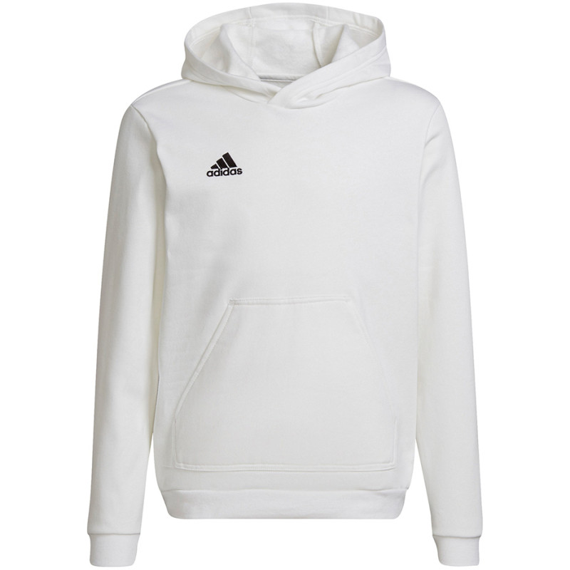 Bluza dla dzieci adidas Entrada 22 Hoody biała HG6303 Bluza dla dzieci adidas Entrada 22 Hoody biała HG6303