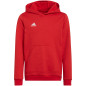 Bluza dla dzieci adidas Entrada 22 Hoody czerwona H57566