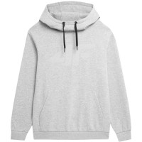 Bluza męska 4F chłodny jasny szary melanż H4L22 BLM352 27M